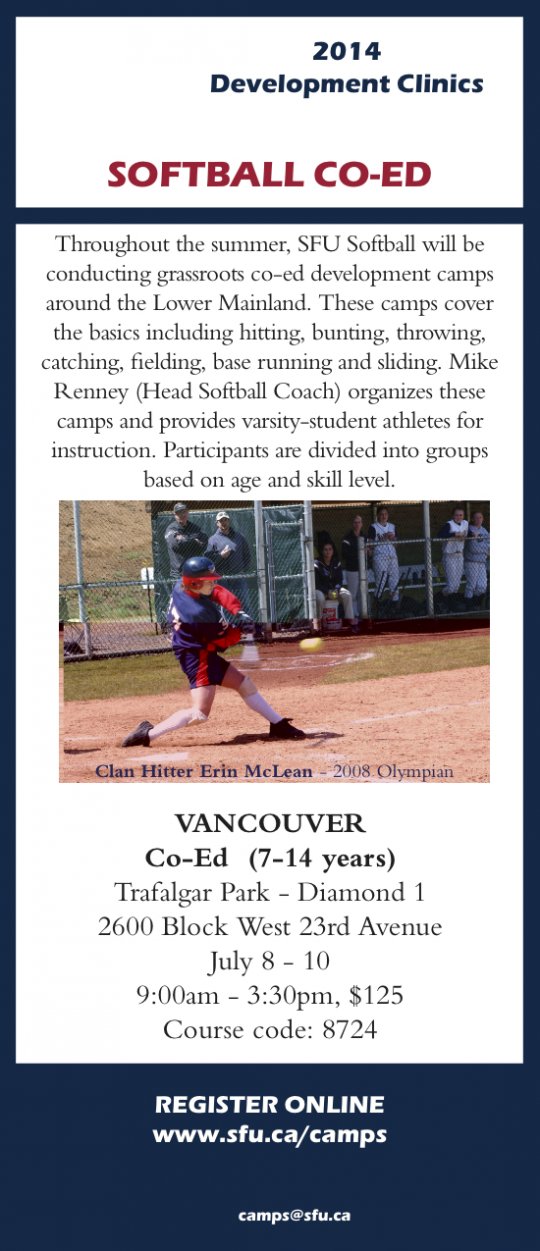 Vancouver Minor Softball Association powered by GOALLINE.ca